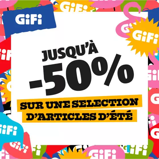 OFFRE VIP : jusqu'à -50% sur une sélection d'articles d'été ! 