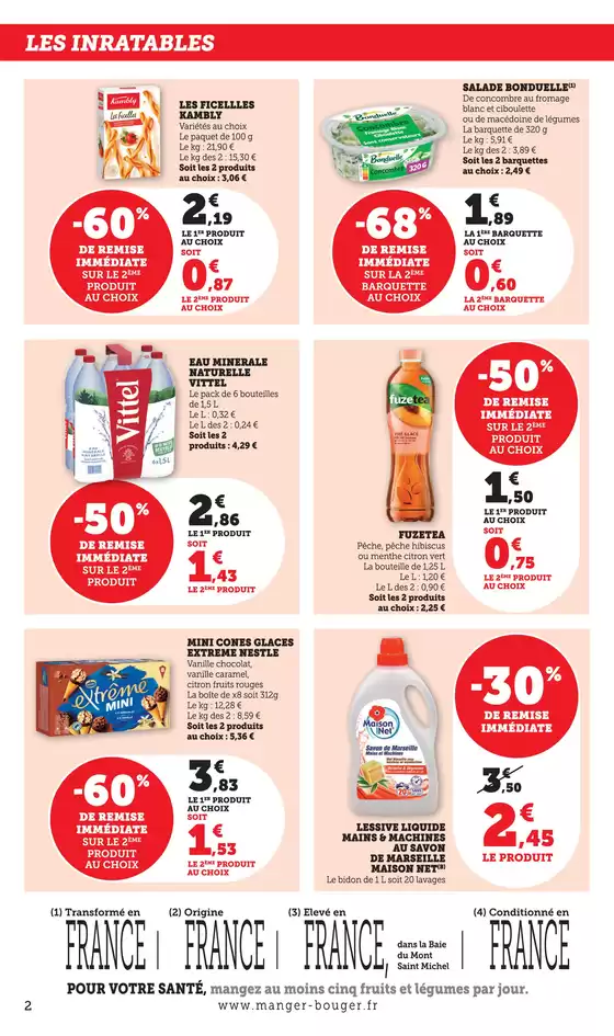 LES PRIX BAS ! DANS VOTRE MAGASIN