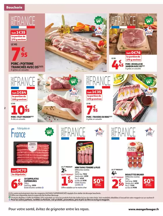Le frais, le bon moins cher
