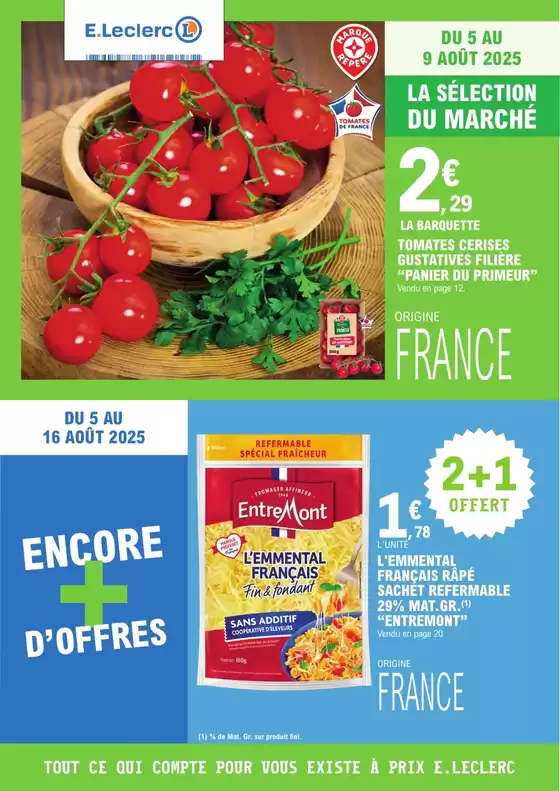 Catalogue E.Leclerc à Valognes | TRAFIC POUVOIR ACHAT 10 - MIXTE | 2025-08-05T00:00:00.000Z - 2025-08-16T00:00:00.000Z