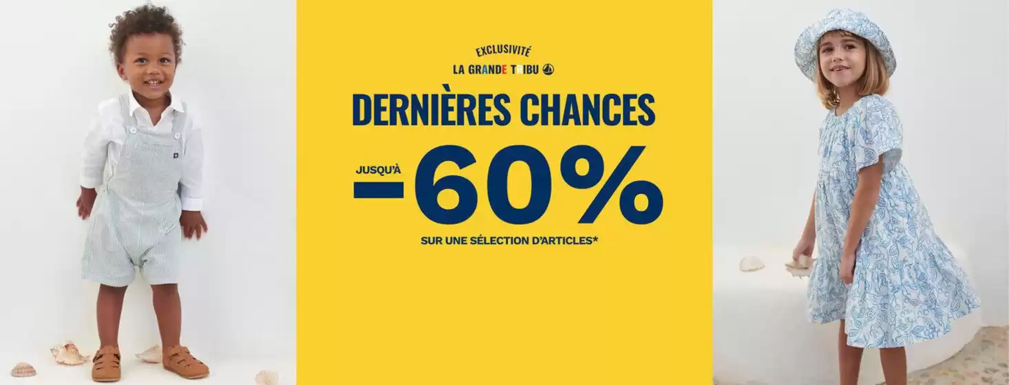 Catalogue Petit Bateau à Saint-Maur-des-Fossés | Dernières Chances | 2025-08-04T00:00:00.000Z - 2025-08-17T00:00:00.000Z