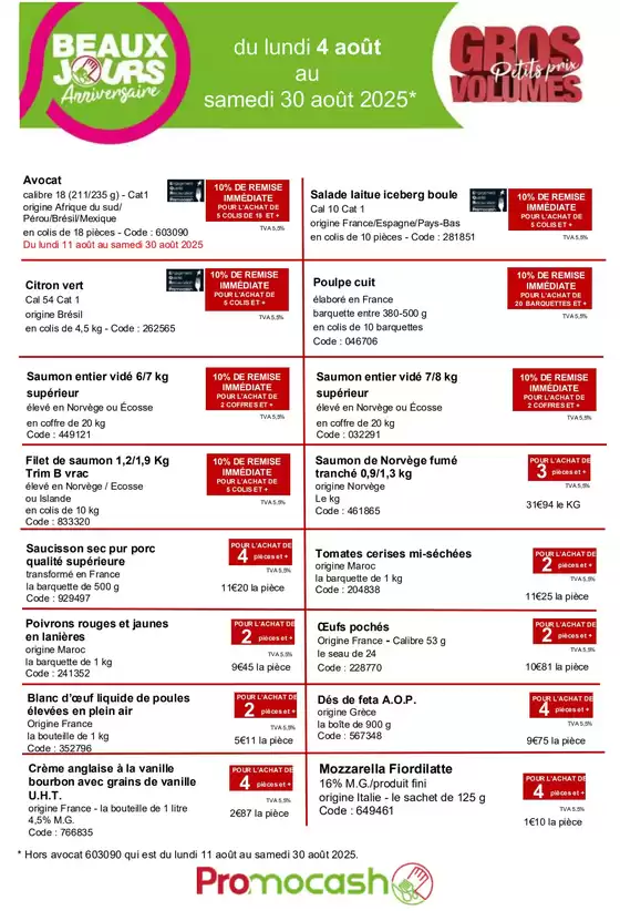 Catalogue Promocash