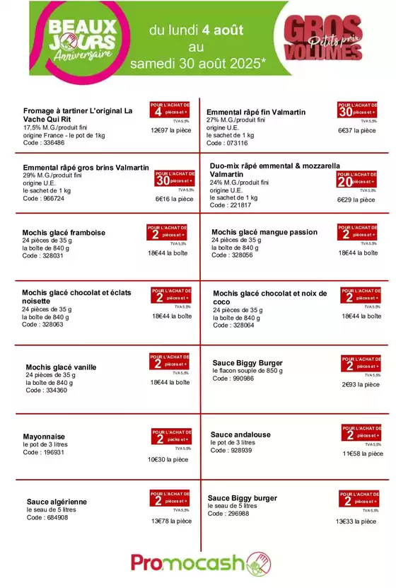 Catalogue Promocash