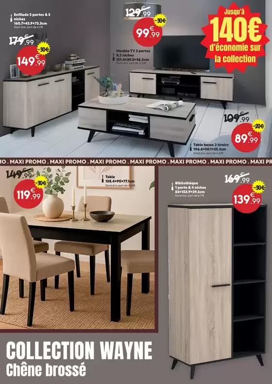 Catalogue mobilier Maxi Bazar