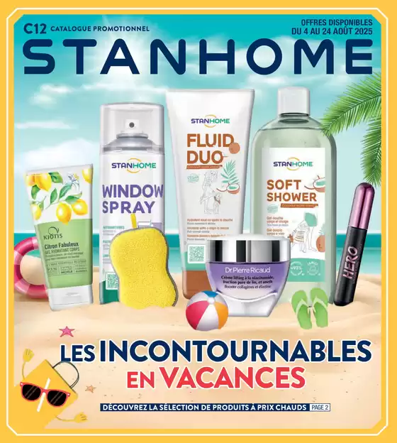 Catalogue Stanhome à Buxerolles | LES INCONTOURNABLES EN VACANCES | 2025-08-04T00:00:00.000Z - 2025-08-24T00:00:00.000Z