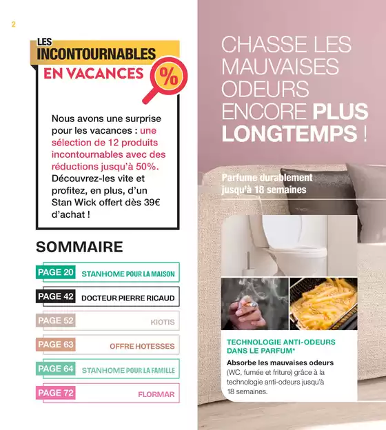 LES INCONTOURNABLES EN VACANCES