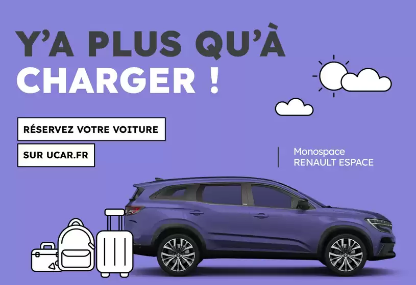 Chez Ucar, quand vous louez une voiture, le prix affiché c’est le prix payé
