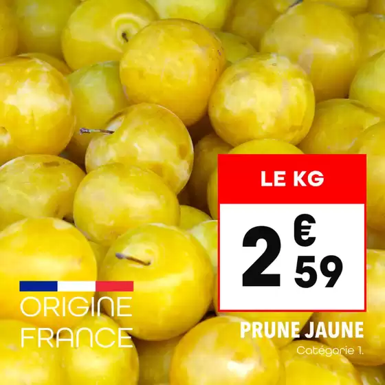 Offres valables du mardi 5 au samedi 9 août 2025