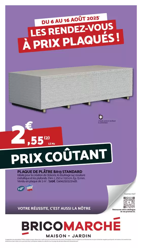 Bricomarché Les rendez-vous à prix plaqués !