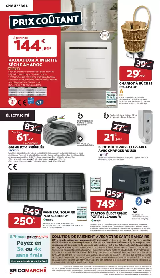 Bricomarché Les rendez-vous à prix plaqués !