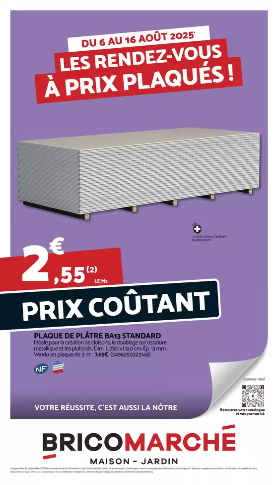 Bricomarché Les rendez-vous à prix plaqués !
