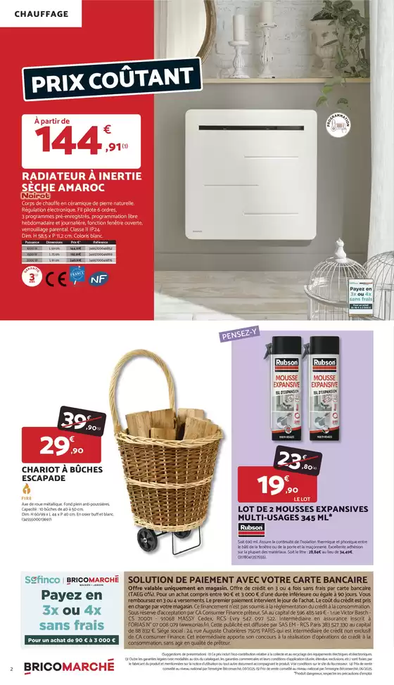 Bricomarché Les rendez-vous à prix plaqués !