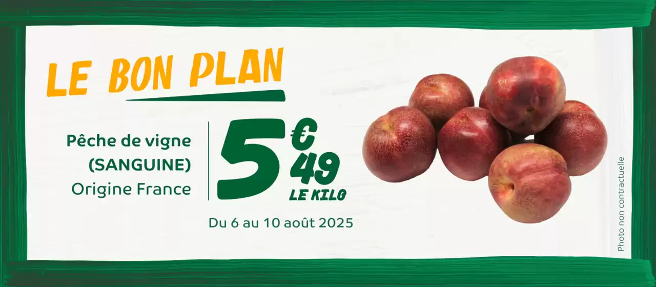 Catalogue Bio c'Bon à Bollène | Le Bon Plan | 2025-08-06T00:00:00.000Z - 2025-08-10T00:00:00.000Z