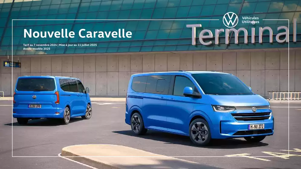 Catalogue Volkswagen à Vert-Saint-Denis | Nouvelle Caravelle | 2025-08-07T00:00:00.000Z - 2026-03-31T00:00:00.000Z
