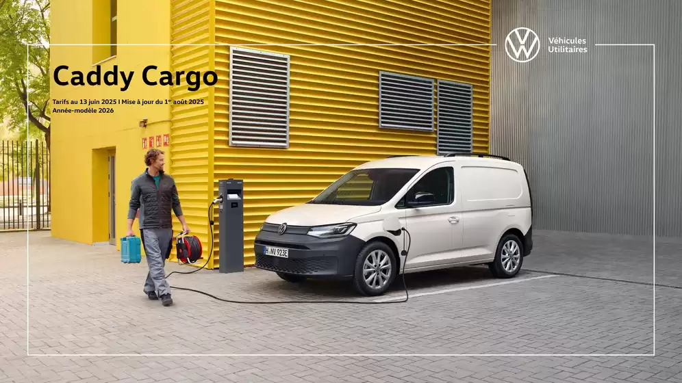 Catalogue Volkswagen à Aubenas | Caddy Cargo | 2025-08-07T00:00:00.000Z - 2026-03-31T00:00:00.000Z