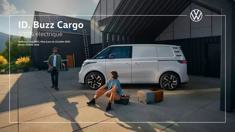Catalogue Volkswagen à Aubenas | ID. Buzz Cargo | 2025-08-07T00:00:00.000Z - 2026-03-31T00:00:00.000Z