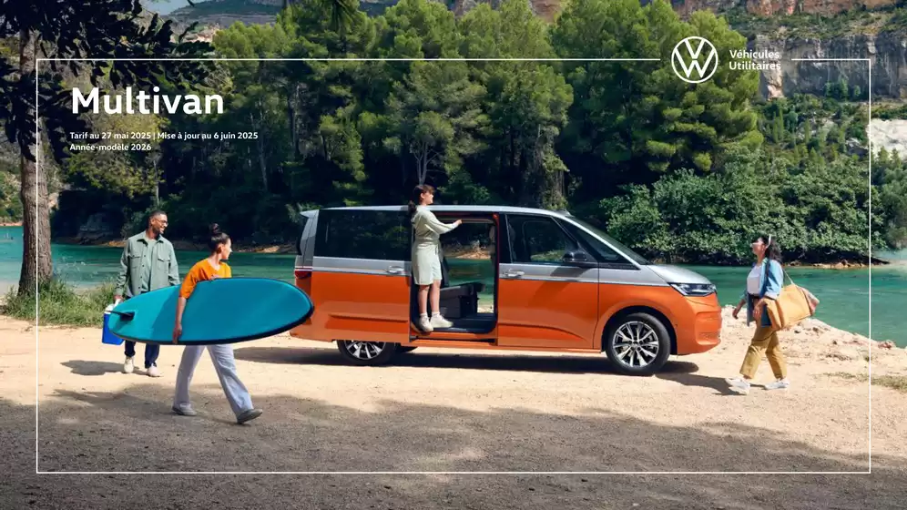Catalogue Volkswagen à Aubenas | Multivan | 2025-08-07T00:00:00.000Z - 2026-03-31T00:00:00.000Z
