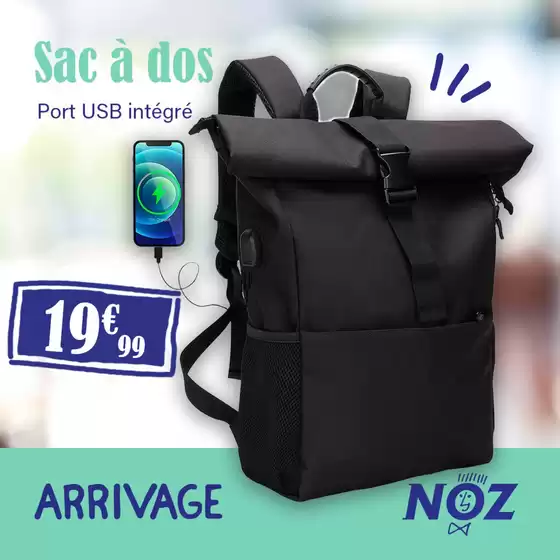 ARRIVAGE Sac à dos