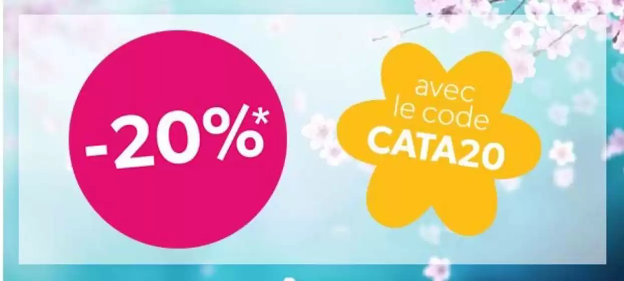 Catalogue Teleshopping | -20% avec le code CATA20 | 2025-08-07T00:00:00.000Z - 2025-08-17T00:00:00.000Z