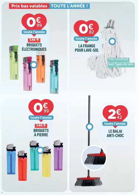 Le catalogue prix bas !