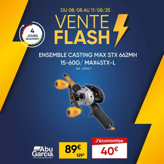 Jusqu'à -60% sur une sélection de grandes marques .Disponible en magasin et sur le web !