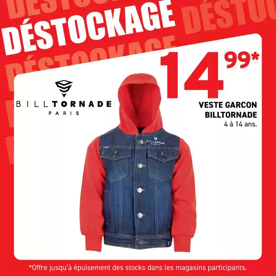 DESTOCKAGE DÉCLENCHÉ !