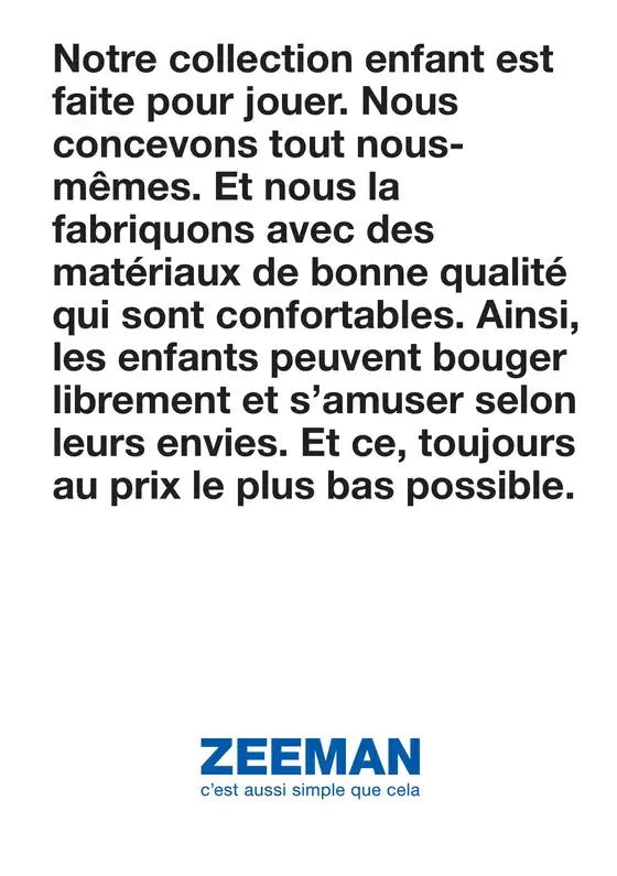 Le bonheur au grand air avec notre nouvelle collection enfant.