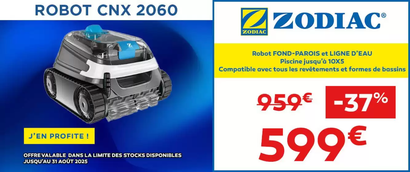 Catalogue Cabesto à Valence | ZODIAC CNX 2060 ZODIAC | 2025-08-11T00:00:00.000Z - 2025-08-31T00:00:00.000Z