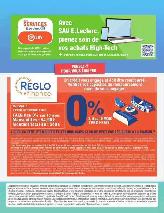 HIGH-TECH RENTREE DES ELEVES
