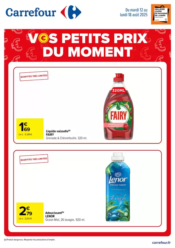 VOS PETITS PRIX DU MOMENT