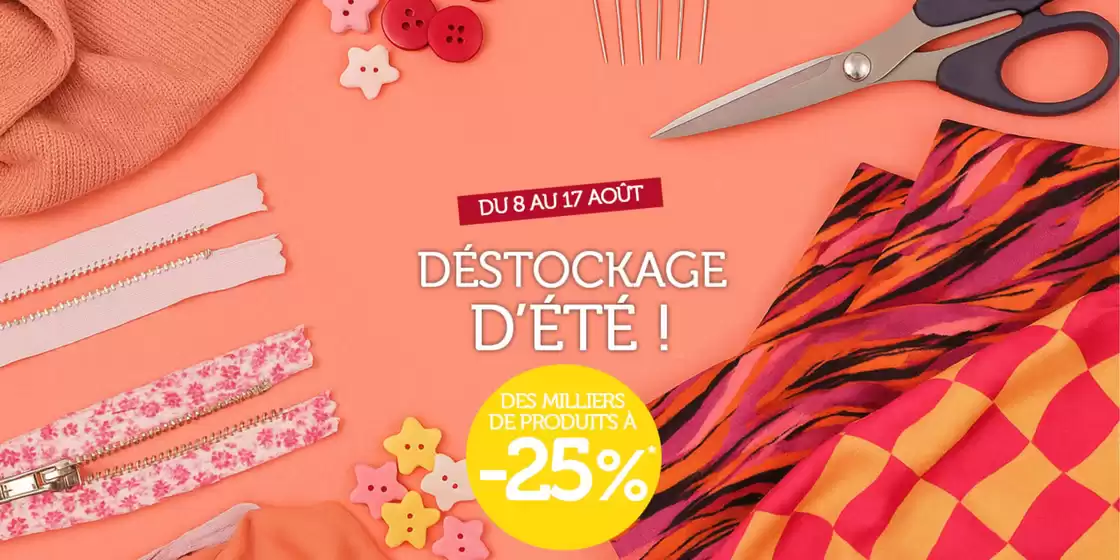 Déstockage d'été