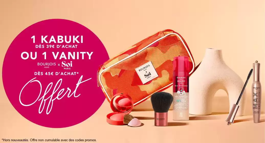 Catalogue Bourjois à Flavigny-sur-Moselle | Offre du moment | 2025-08-11T00:00:00.000Z - 2025-09-10T00:00:00.000Z