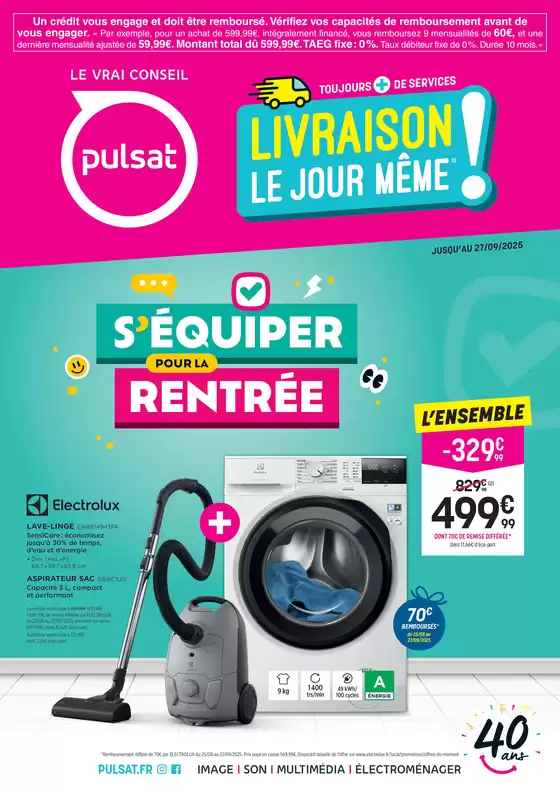 S'ÉQUIPER POUR LA RENTRÉE