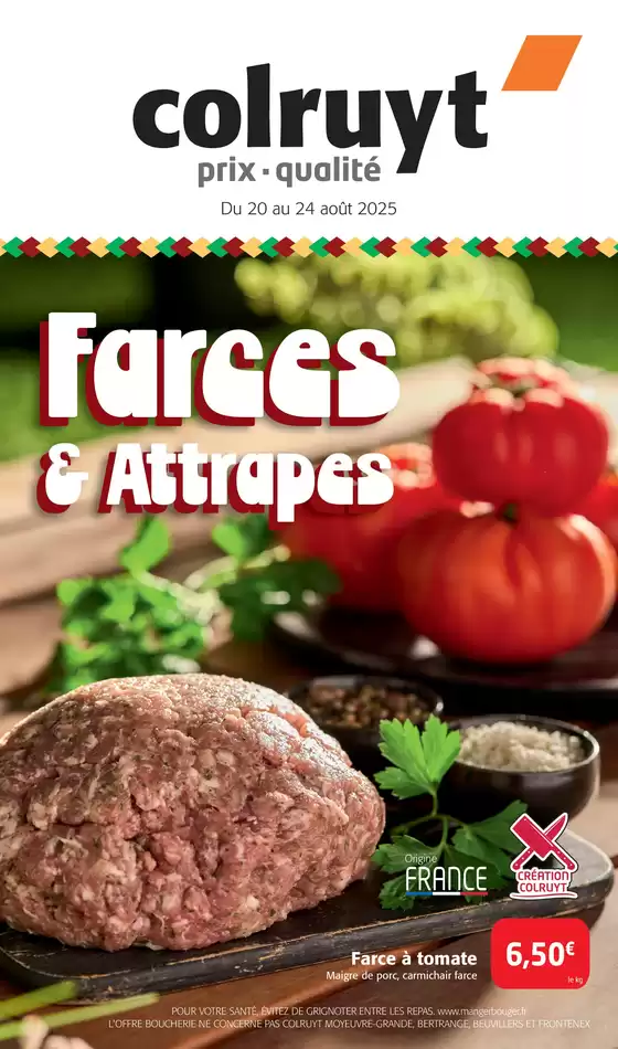 Catalogue Colruyt à Brest | Farces & attrapes | 2025-08-20T00:00:00.000Z - 2025-08-24T00:00:00.000Z