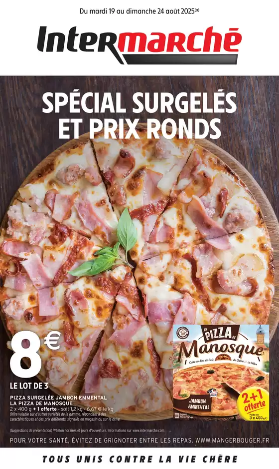 Catalogue Intermarché Hyper | S34 - R5 - SURGELES/PRIX RONDS | 2025-08-19T00:00:00.000Z - 2025-08-24T00:00:00.000Z