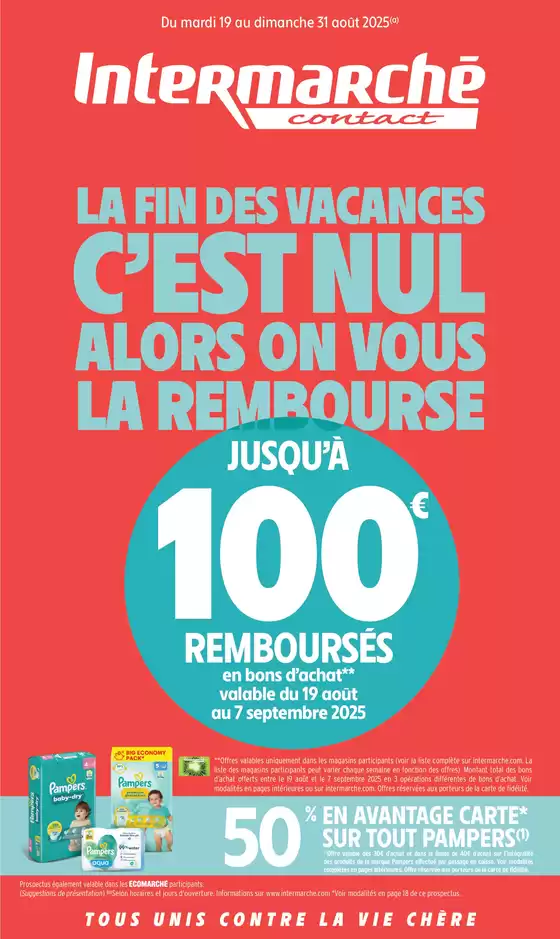 Catalogue Intermarché Contact à Mûr-de-Bretagne | TF AOUT 4 | 2025-08-19T00:00:00.000Z - 2025-08-31T00:00:00.000Z