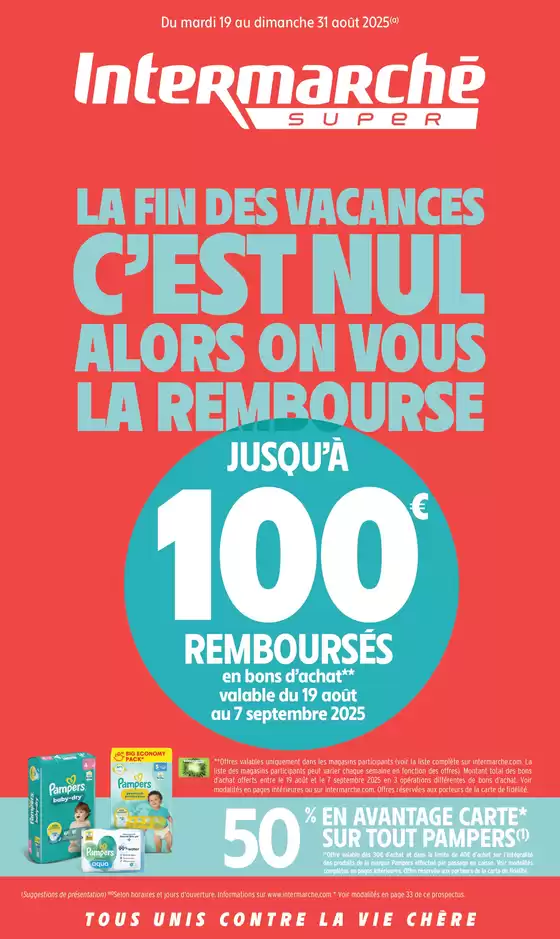 Catalogue Intermarché à Salles-sur-Mer | TF AOUT 4 | 2025-08-19T00:00:00.000Z - 2025-08-31T00:00:00.000Z