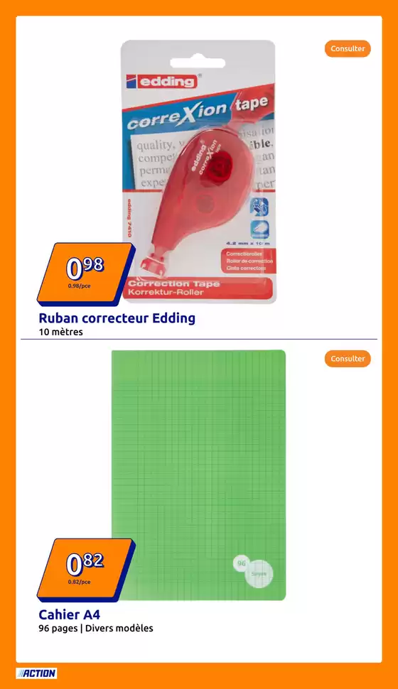 Super réductions sur des produits sélectionnés