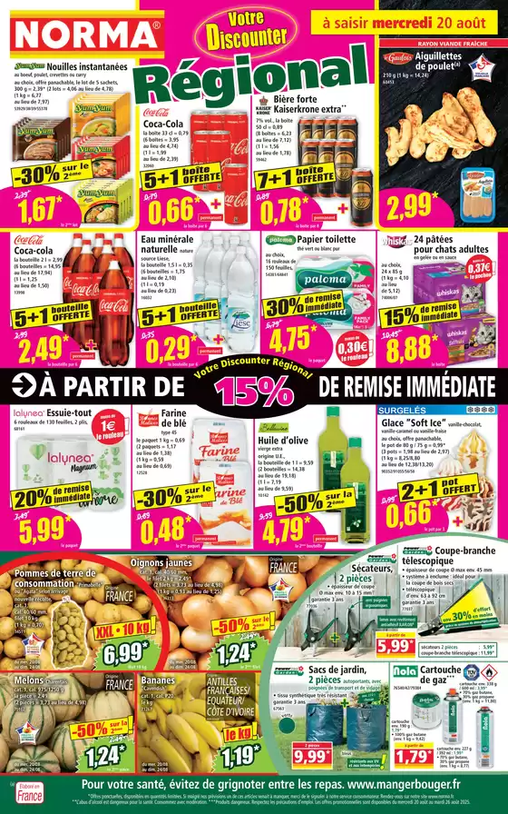 Catalogue Norma à Besançon | A partir de 15% de remise immédiate | 2025-08-13T00:00:00.000Z - 2025-08-28T00:00:00.000Z