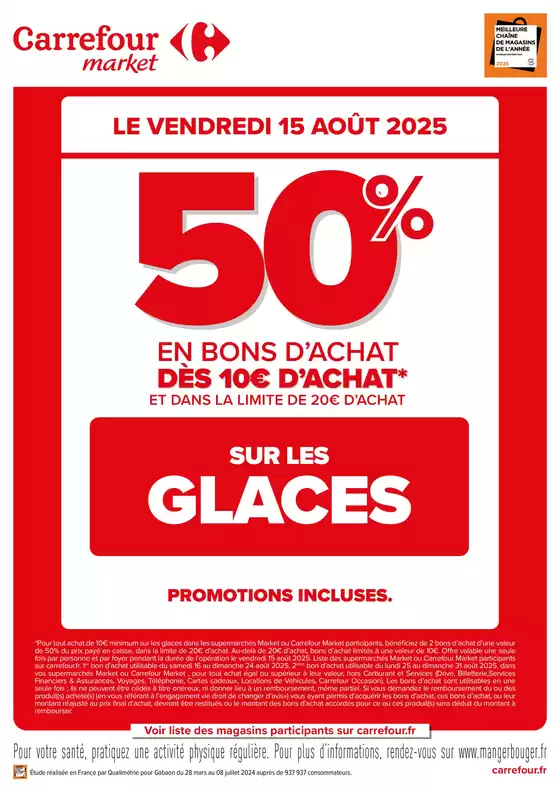 Catalogue Carrefour Drive à Boussac-Bourg | OPÉRATION BON D'ACHAT | 2025-08-15T00:00:00.000Z - 2025-08-15T00:00:00.000Z