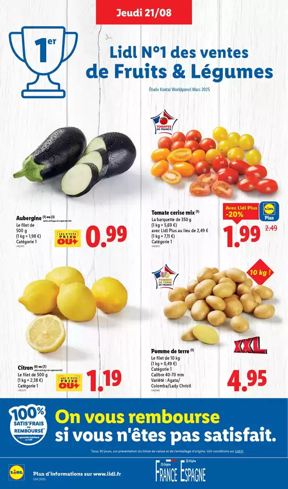 Plus c'est grand, plus c'est fou ! Les formats XXL sont encore en rayon chez Lidl.