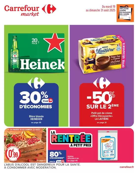 LA RENTRÉE À PETIT PRIX