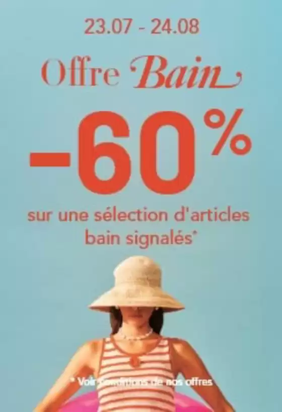 Catalogue BHV | Offre bain | 2025-08-14T00:00:00.000Z - 2025-08-24T00:00:00.000Z
