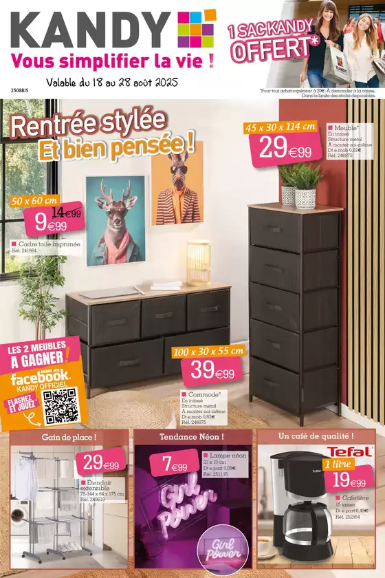 Rentrée stylée et bien pensée !