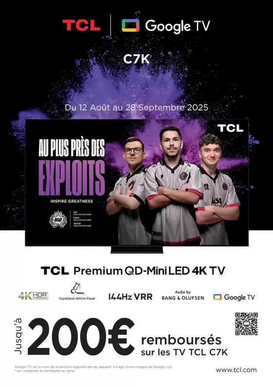 OFFRE TCL : jusqu'à 200€ remboursés !