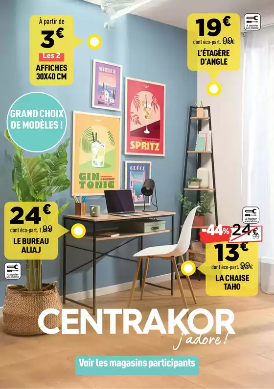 Catalogue Centrakor | C'EST LA RENTRÉE DÉCO CHEZ CENTRAKOR ! | 2025-08-18T00:00:00.000Z - 2025-08-31T00:00:00.000Z