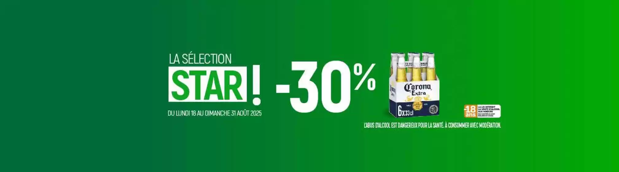 La selection star ! -30% 