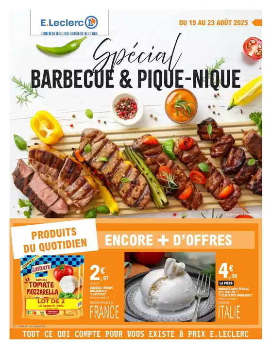 Catalogue E.Leclerc à Saint-Pierre-d'Oléron | TRAFIC POUVOIR DACHAT 11 | 2025-08-19T00:00:00.000Z - 2025-08-23T00:00:00.000Z