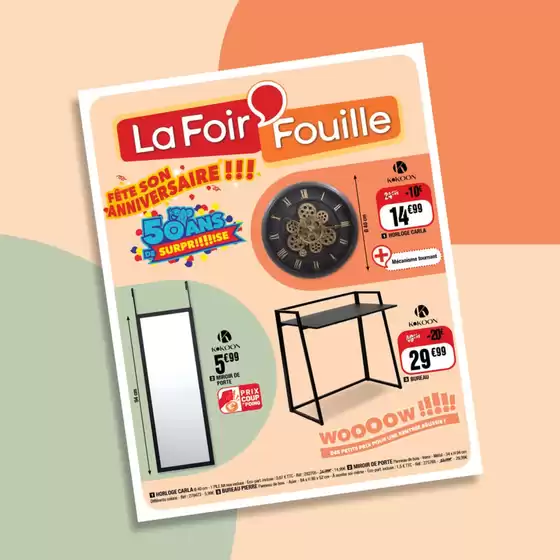 Catalogue La Foir'Fouille à Osny | La rentrée, on ne peut pas l’esquiver… mais on peut quand même la rendre un peu plus douce. | 2025-08-18T00:00:00.000Z - 2025-08-31T00:00:00.000Z