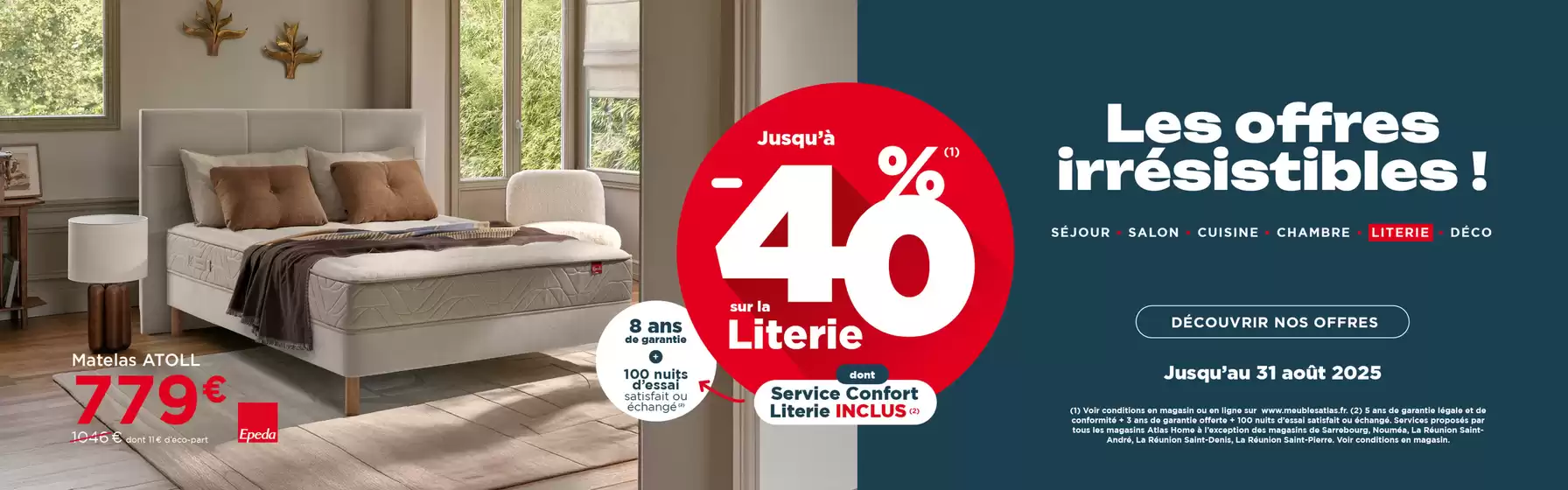 Les offres irrésistibles !